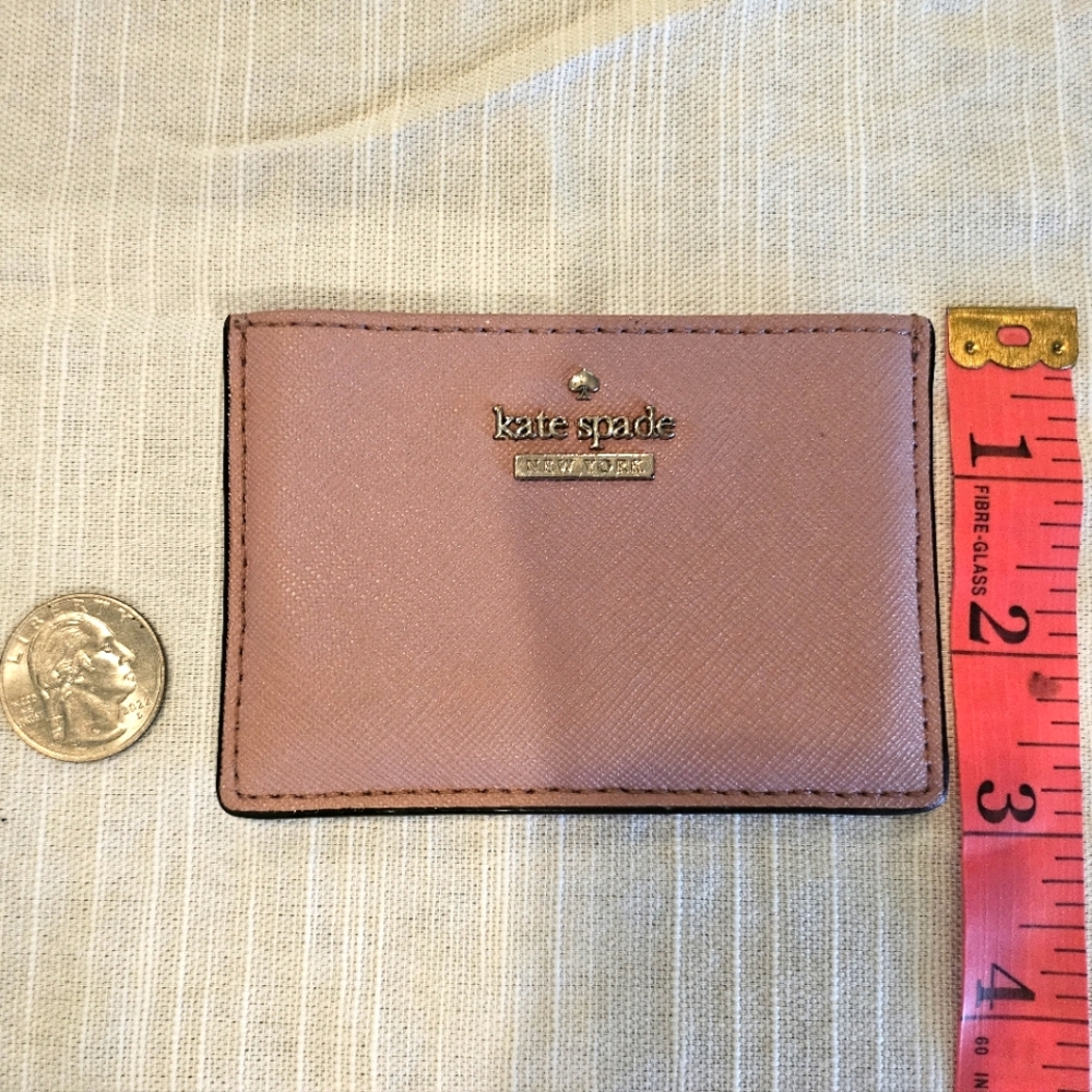 Kate Spade Blush Mauve Card Holder